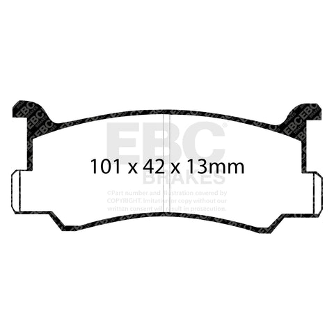 EBC Brakes Pad and Disc Full vehicle Kit (PD40K636)