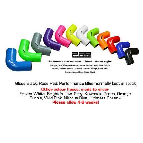 Pro Hoses S1 RS Turbo Silicone Boost Hoses with Dump Valve Outlet Image 2