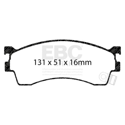 EBC Brakes Pad and Disc Kit (PDKF1157) Image 2