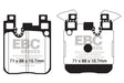 EBC Redstuff 3000 Series Sport Brake Pad Set (DP32133C) Image 1