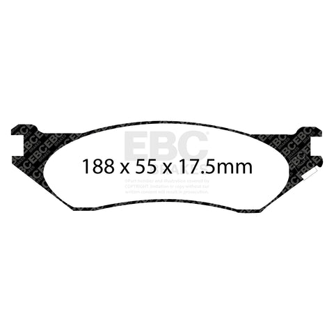 EBC Brakes Pad and Disc Kit (PDKF714) Image 4