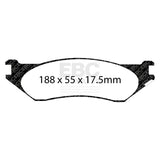 EBC Brakes Pad and Disc Kit (PDKF709) Image 3