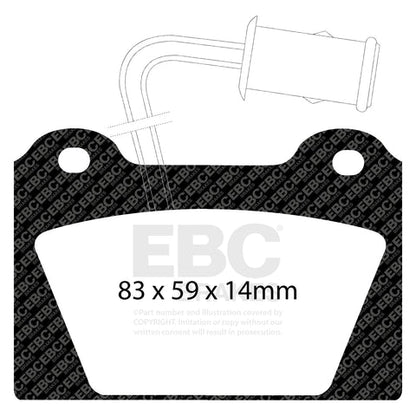 EBC Brakes Pad and Disc Kit (PDKF194)