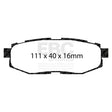 EBC Brakes Pad and Disc Kit (PDKR818) Image 1