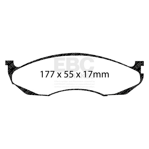 EBC Brakes Pad and Disc Kit (PDKF991) Image 3