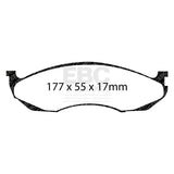 EBC Brakes Pad and Disc Kit (PDKF991) Image 3