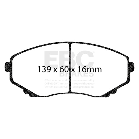 EBC Brakes Pad and Disc Kit (PDKF1163) Image 2