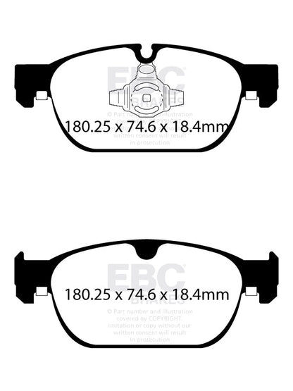 EBC Brakes Pad and Disc Full vehicle Kit (PD40K2429)