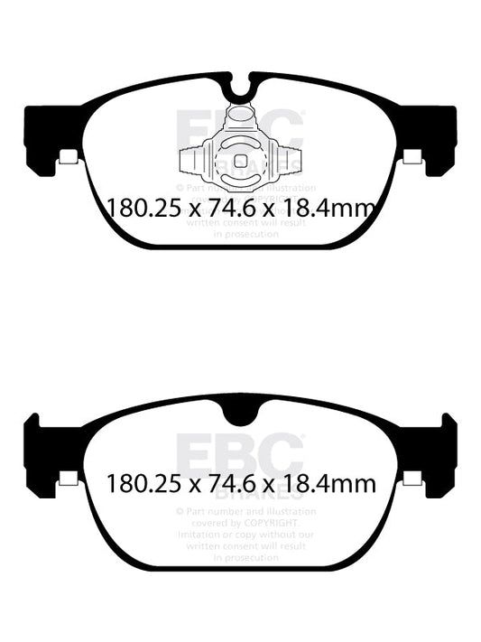 EBC Brakes Pad and Disc Full vehicle Kit (PD40K2429)