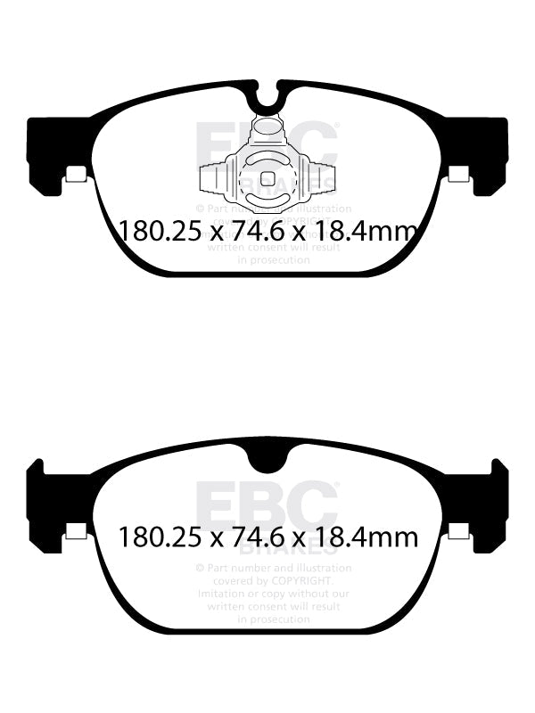 EBC Brakes Pad and Disc Full vehicle Kit (PD40K2430)