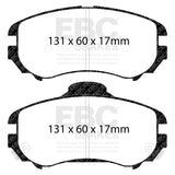 EBC Brakes Pad and Disc Kit (PDKF951) Image 1