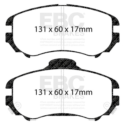 EBC Brakes Pad and Disc Kit (PDKF951)