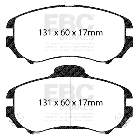 EBC Brakes Pad  and  Disc Kit (PD01KF688)