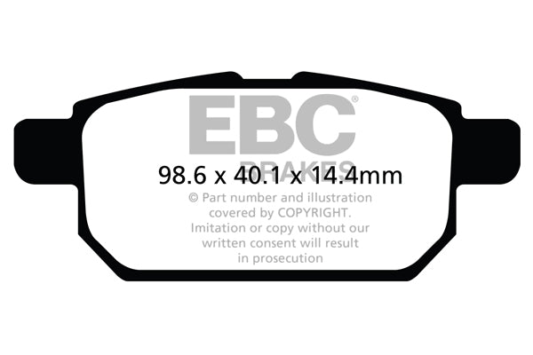 EBC Brakes Pad and Disc Full vehicle Kit (PD40K1785)