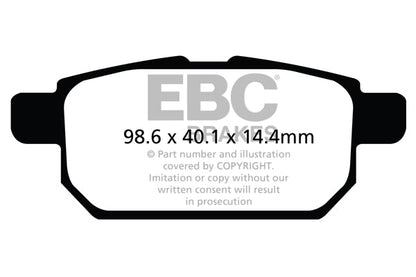 EBC Brakes Pad and Disc Full vehicle Kit (PD40K2302)
