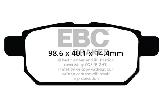 EBC Brakes Pad and Disc Full vehicle Kit (PD40K2302)