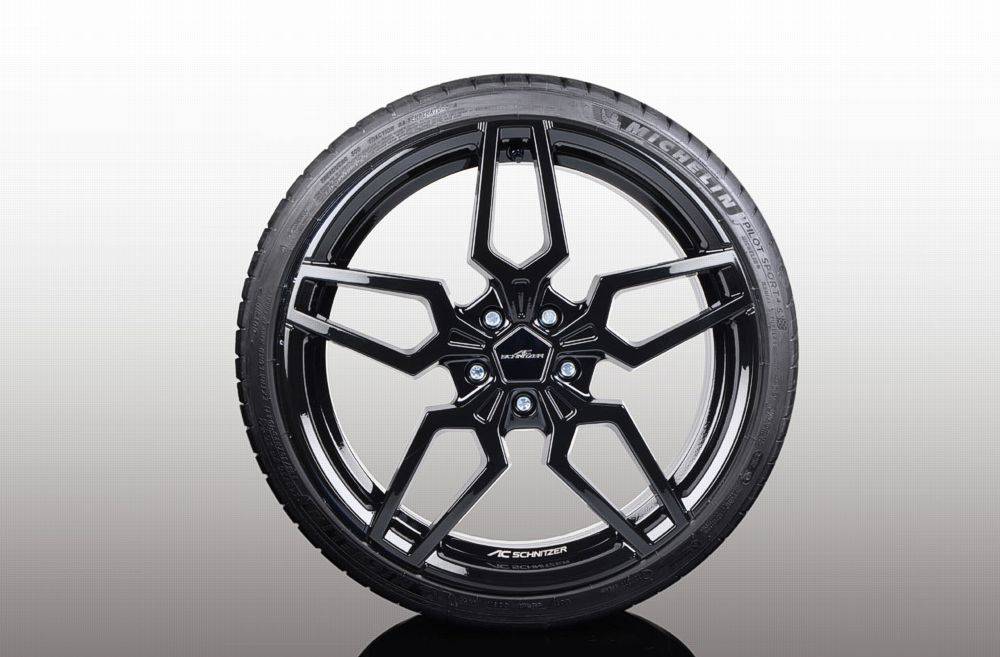 AC Schnitzer 20 Wheel & Tyre Set ac4 Black Hankook For BMW 3 Series F3