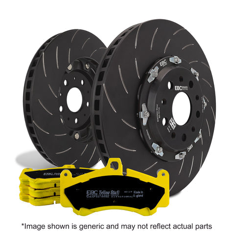 EBC Brakes Racing Pad and 2-Piece Fully-Floating Disc Kit (P2DK039Y)