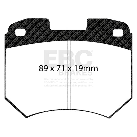 EBC Brakes Pad and Disc Kit (PDKF119) Image 2