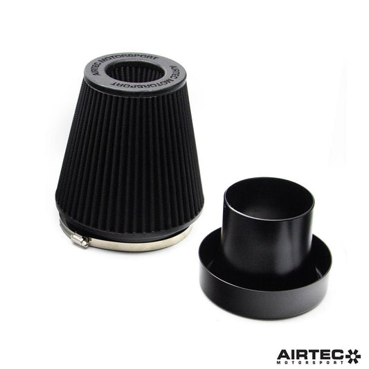 AIRTEC Motorsport Group A Cone Filter with 102mm Alloy Trumpet for Cosworth - Fits GT Turbos Image 1