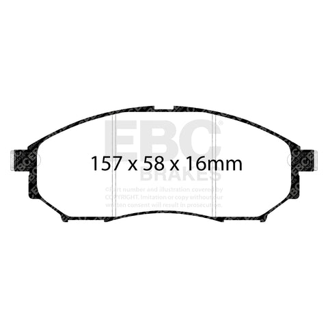 EBC Brakes Pad and Disc Kit (PD11KF641)