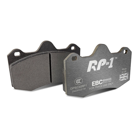 EBC Racing RP-1 Track and Race Brake Pads (DP8036RP1) Image 1