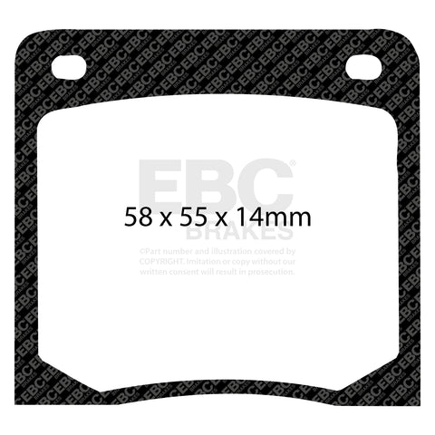 EBC Brakes Pad and Disc Kit (PDKF1383) Image 1