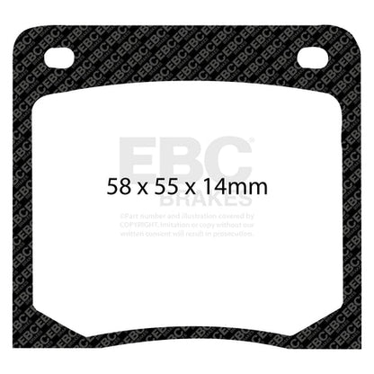 EBC Brakes Pad and Disc Kit (PDKF1383) Image 1