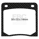 EBC Brakes Pad and Disc Kit (PDKR670) Image 1