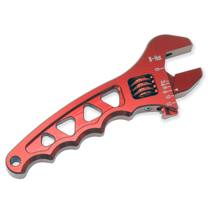 Exoracing Adjustable AN Wrench Spanner AN03-AN16 - Red / V2 Slimline AN03-AN12