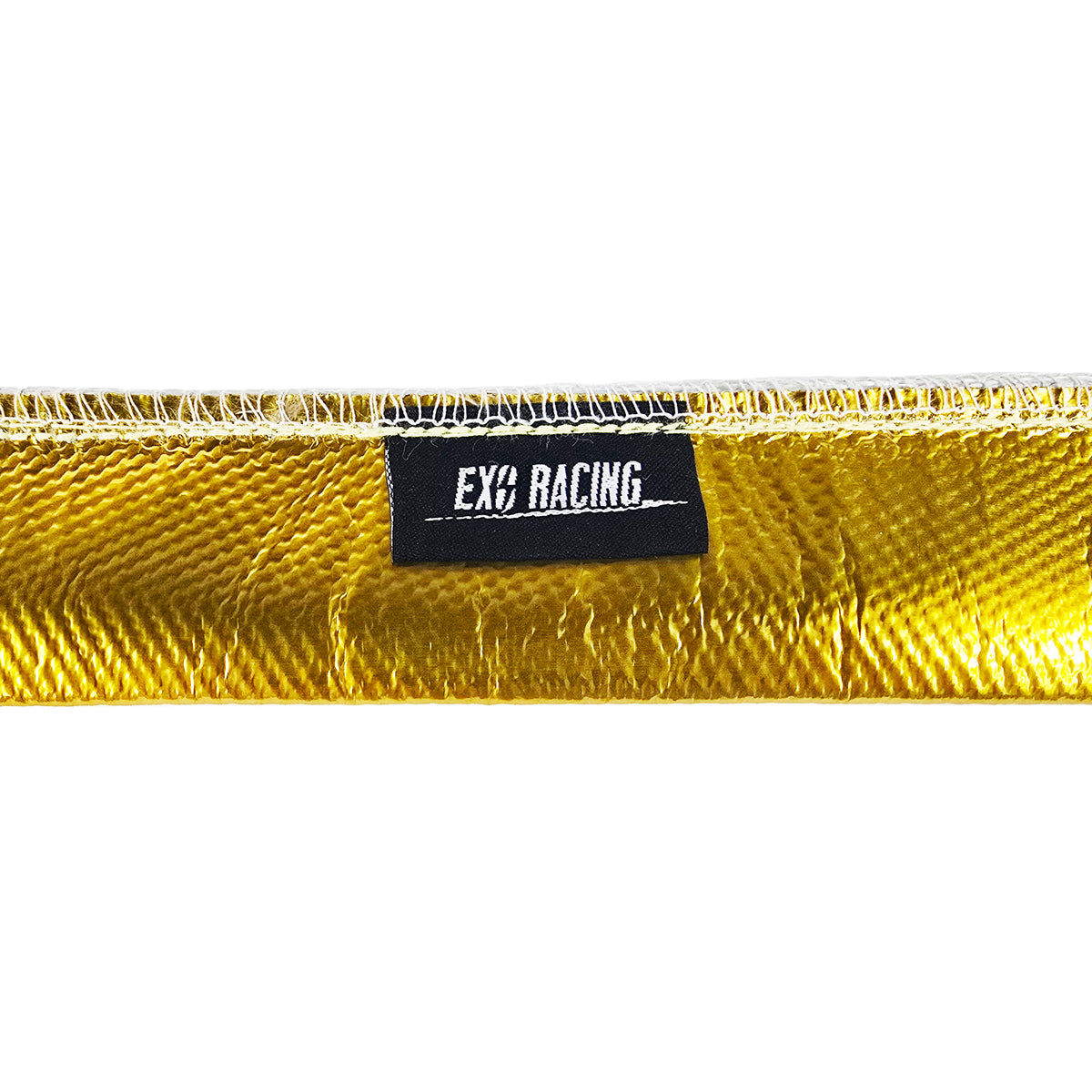 Exoracing Gold And Silver Sewn Heat Sleeve 0.5m - Gold / 15mm ID