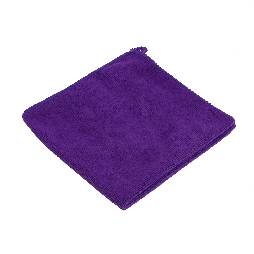 Exoracing microfibre cloth for cleaning surfaces before heat reflective tape