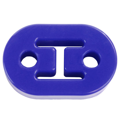 Exoracing Polyurethane Exhaust Hanger Mounts - Blue / Single