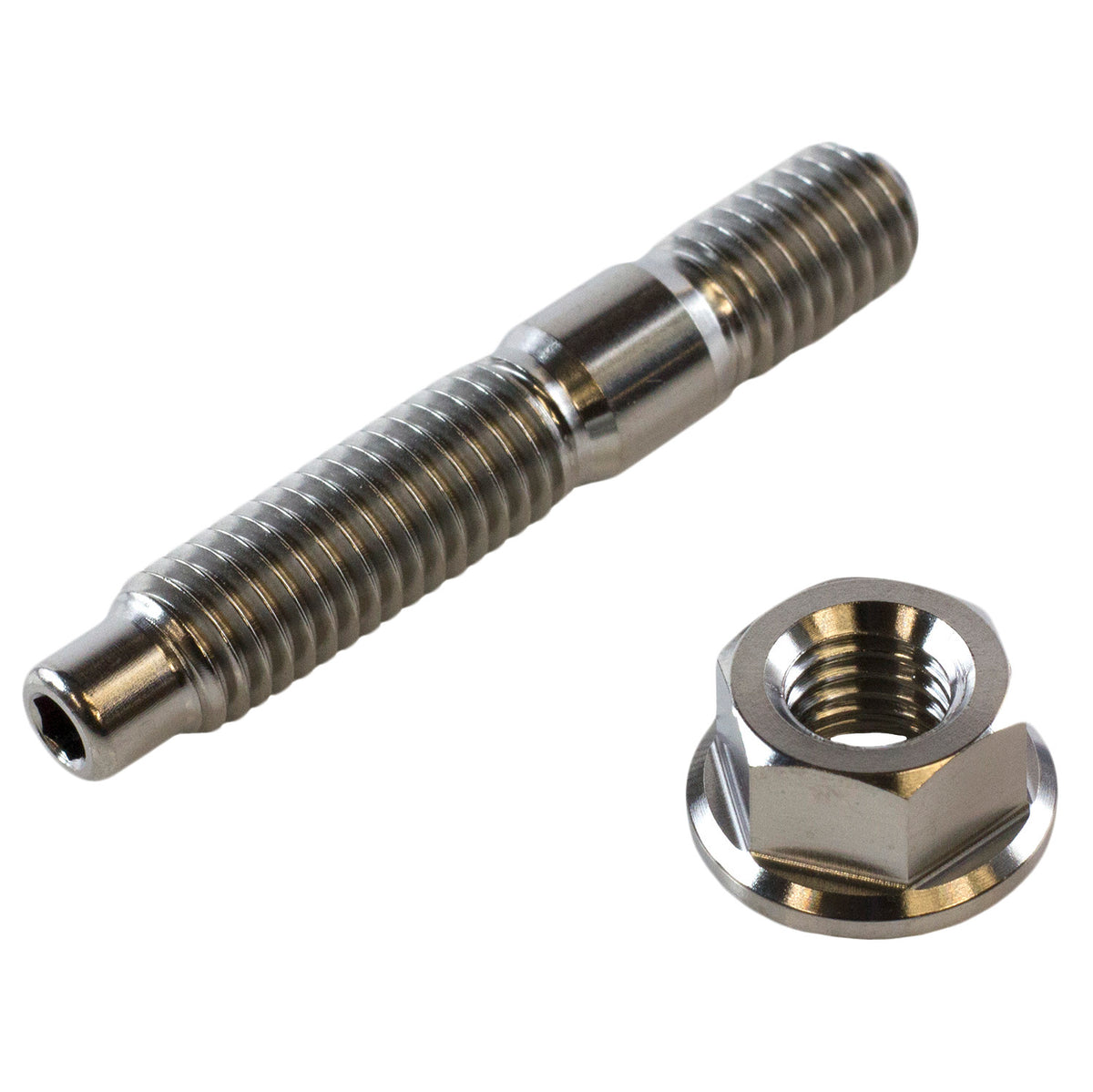 Exoracing Titanium Intake Exhaust Manifold Nut and Stud Kit - Universal Single x 1
