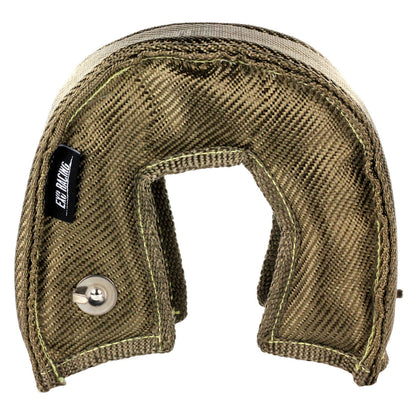 Exoracing Turbo Blanket V3 titanium exterior front view