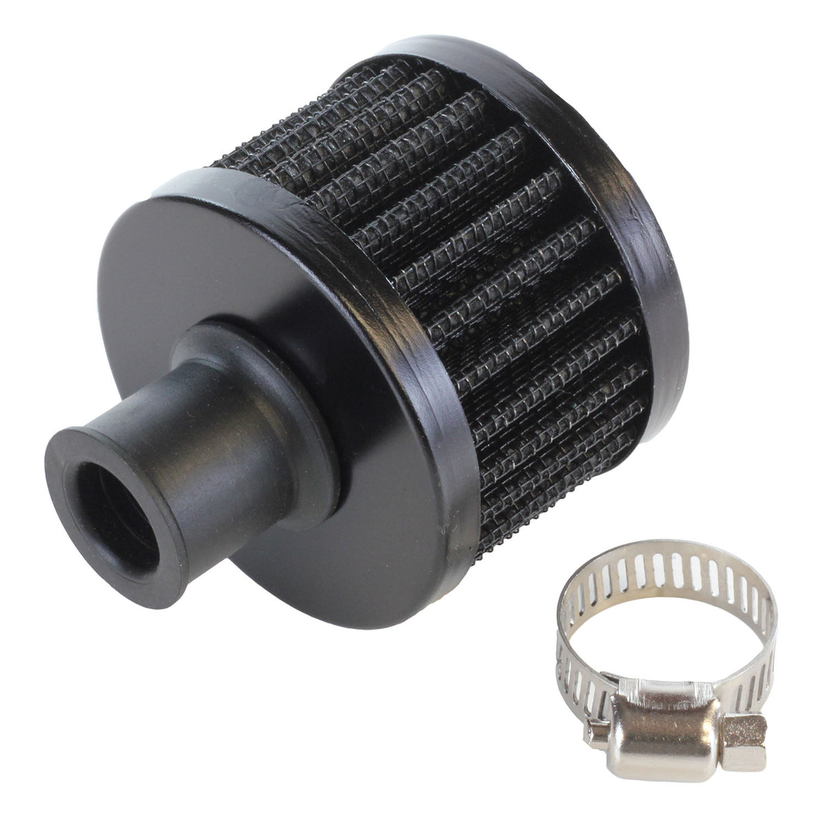 Exoracing V2 Crankcase Breather Filter 12mm - Black