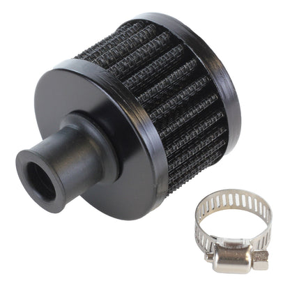 Exoracing V2 Crankcase Breather Filter 12mm - Black
