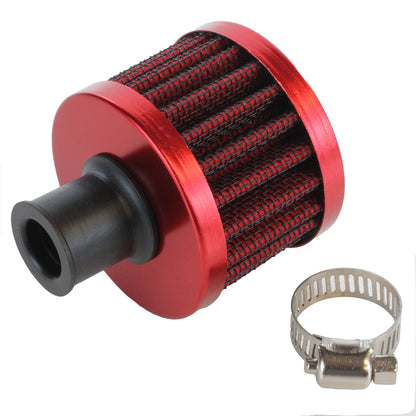 Exoracing V2 Crankcase Breather Filter 12mm - Red