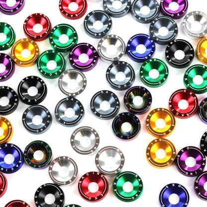 Pack of 8 Exoracing M6 dress up washers and bolts