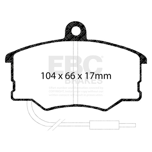 EBC Brakes Pad and Disc Full vehicle Kit (PD40K685)