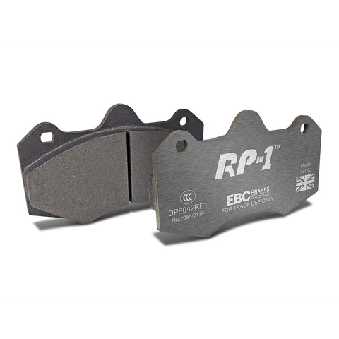 EBC RP1 Track pads for AP Racing  CP7040 CP7040D61   (DP8042RP1) Front Image 3