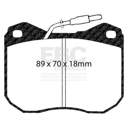 EBC Brakes Pad and Disc Kit (PDKF1584)