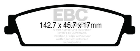 EBC Brakes Pad  and  Disc Kit (PD01KR1007)