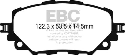 EBC Brakes Pad and Disc Kit (PD11KF1336) Image 4