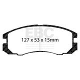 EBC Ultimax OE Replacement Brake Pad Set (DP847) Image 3