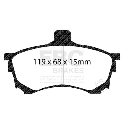 EBC Brakes Pad and Disc Kit (PDKF1288) Image 1