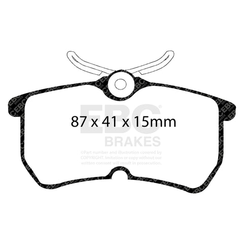 EBC Brakes Pad and Disc Kit (PDKR326) Image 4