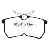 EBC Brakes Pad and Disc Kit (PDKR326) Image 4