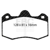 EBC Redstuff 3000 Series Sport Brake Pad Set (DP3036C) Image 3