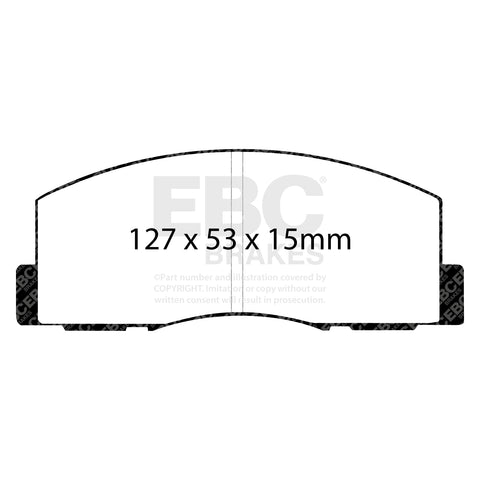 EBC Brakes Pad and Disc Kit (PDKF1294) Image 3